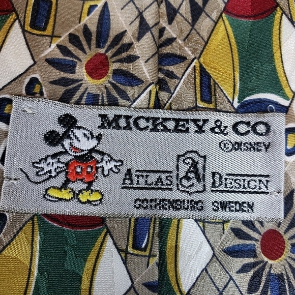 Mickey & Co Disney Silk Tie by Atlas Design - Picture 5 of 6